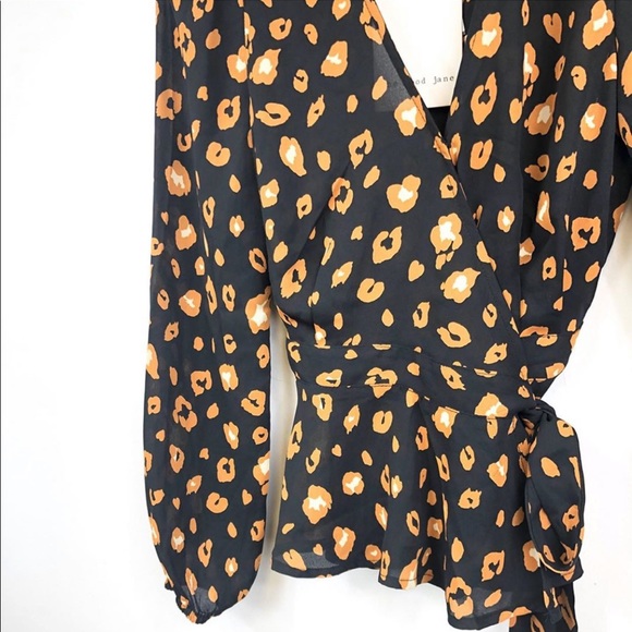 NWT The Good Jane black and gold leopard print - Picture 6 of 7